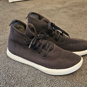 Allbirds Men's Dark Gray High-Top Sneakers